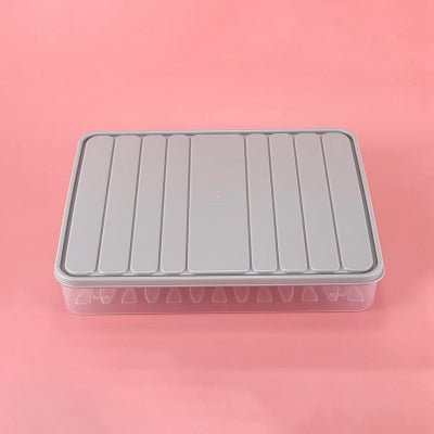 Boîte de rangement - FoodSaverBox™ - Carré gris - Essentiels de rangement
