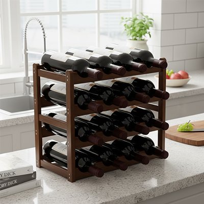 Casier-bouteille-marron-brun-16-bouteilles