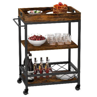 desserte cuisine vintage