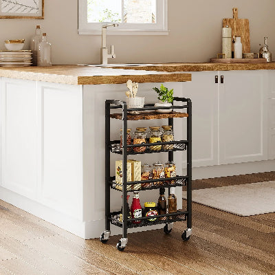 desserte de cuisine robuste polyvalente