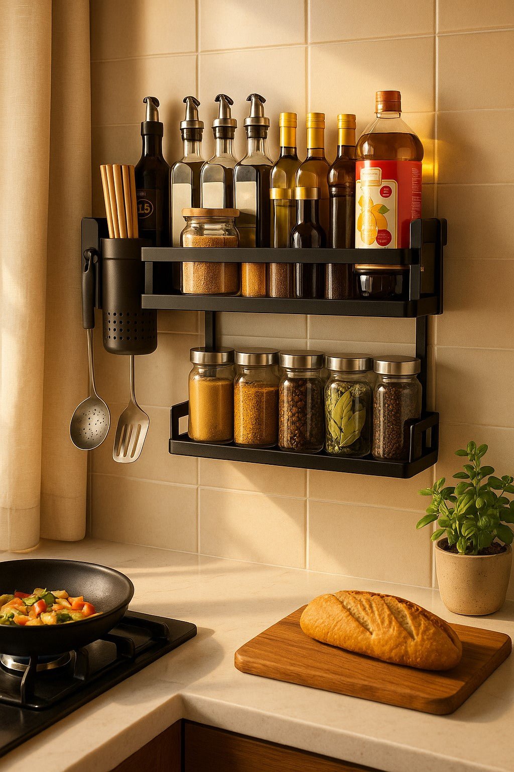 ETAGERE A EPICE/MURALE - Essentiels de rangement