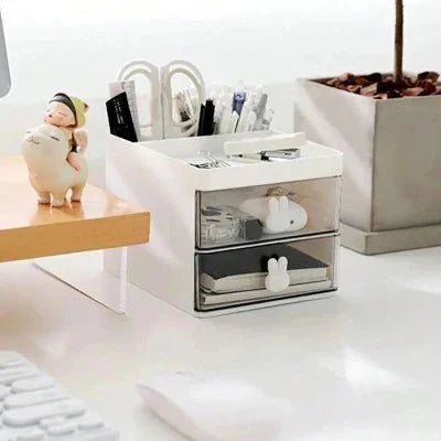 Organisateur Bureau - MultiFunctionalOrganizer™ - Blanc - Essentiels de rangement