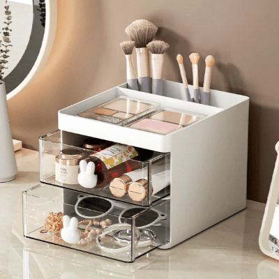 Organisateur Bureau - MultiFunctionalOrganizer™ - Blanc - Essentiels de rangement