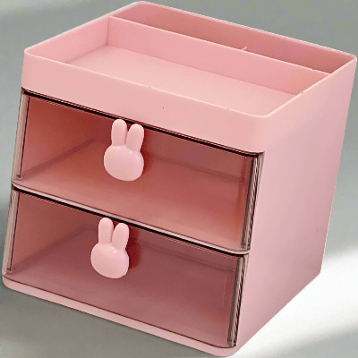 Organisateur Bureau - MultiFunctionalOrganizer™ - Rose - Essentiels de rangement