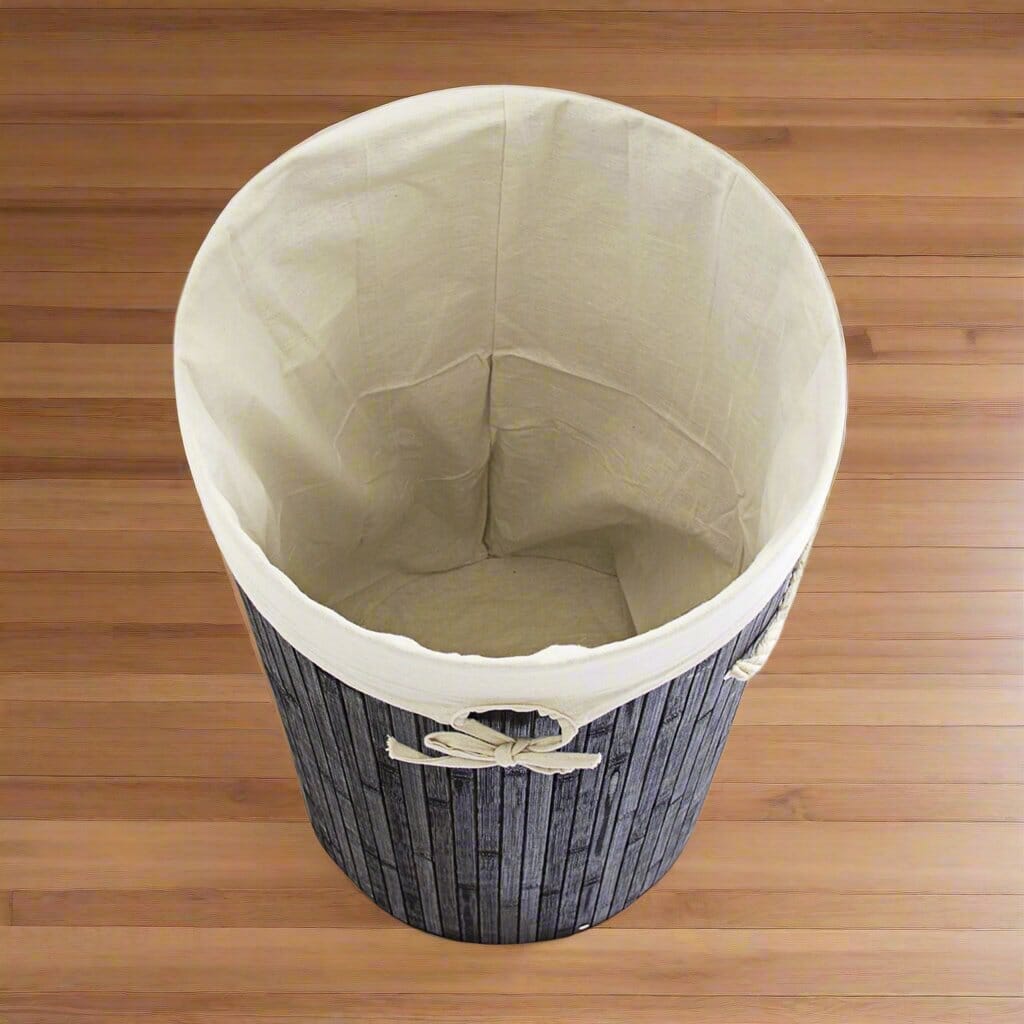 Panier de rangement - BambooLaundryBasket™ - Gris Clair - Essentiels de rangement