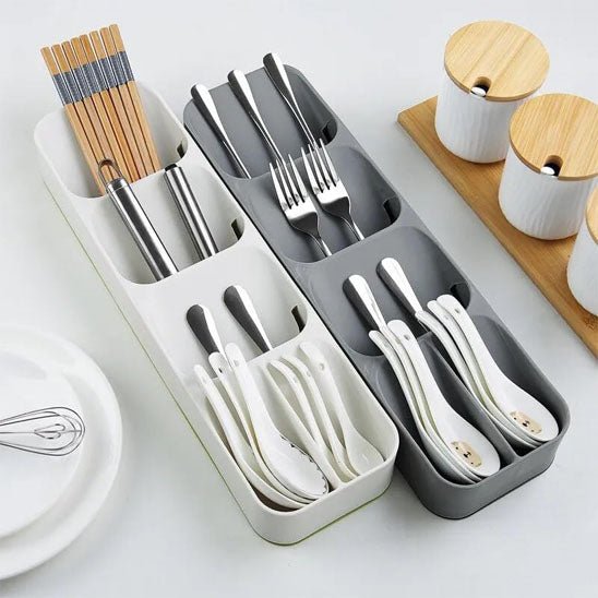 range couvert sur comptoir