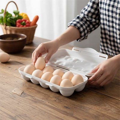 Boite-à-oeufs-blanche-sur-comptoir