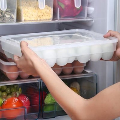 Boite à oeufs transparent spacieuse 