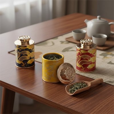 Boite-à-thé-motif-floral