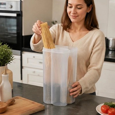 Boite de conservation alimentaire bouchon multi colore