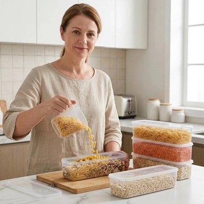 Boite de conservation alimentaire rangement pate alimentaire