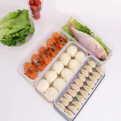 Boîte de rangement - FoodSaverBox™ - Rectangle blanc - Essentiels de rangement