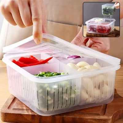 boite hermetique alimentaire avec compartiment modulable