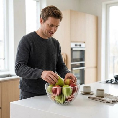Corbeille a fruit format arrondie