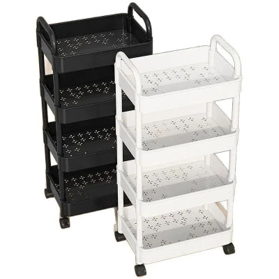 desserte cuisine 4 etages noir et blanc