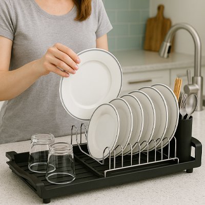 egouttoir vaisselle compact