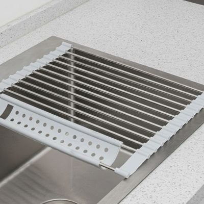 Égouttoir vaisselle en acier pliage