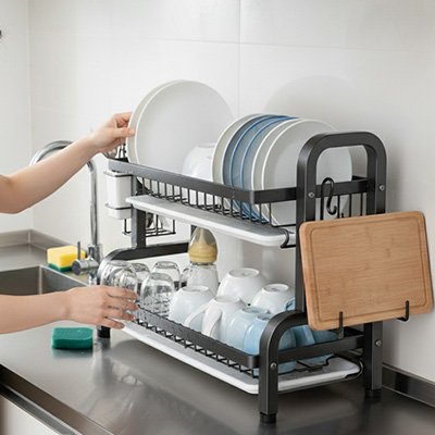 Egouttoir-vaisselle-pour-assiette-bol