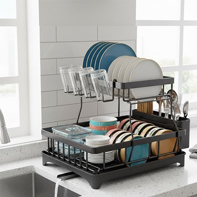 Egouttoir-vaisselle-spacieux