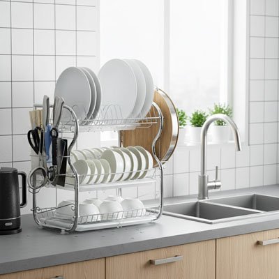 Egouttoir vaisselle stainless