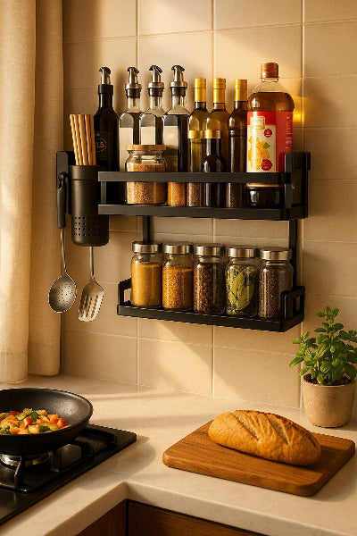 etagere a epice mural pour cuisine eegante