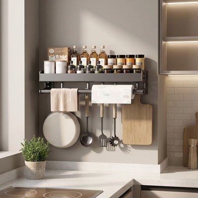 Étagère à épices combine rangement