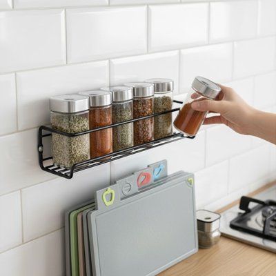 Étagère-à-épices-murale 