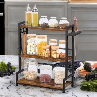 etagere a epices trois niveuax superposes