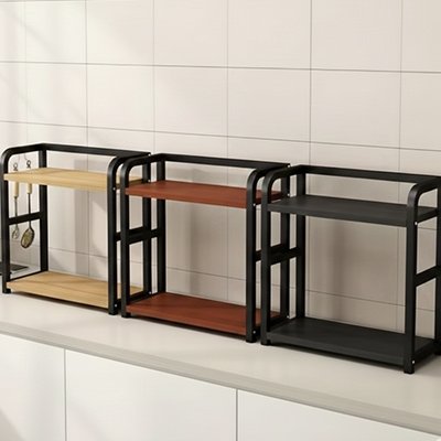Étagère à épices triple couleur