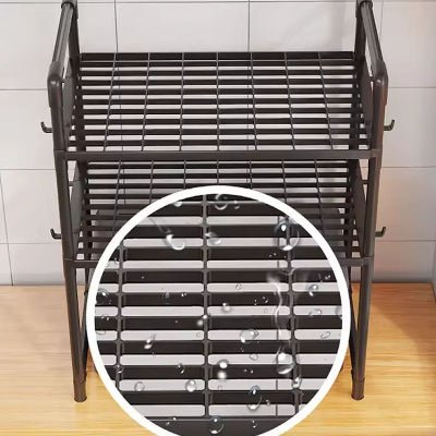 etagere cuisine avec crochet main courante