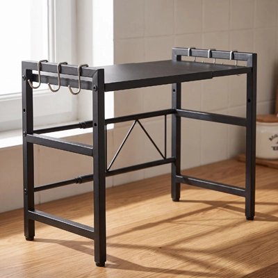 Etagere micro onde idéale pour organiser cuisine