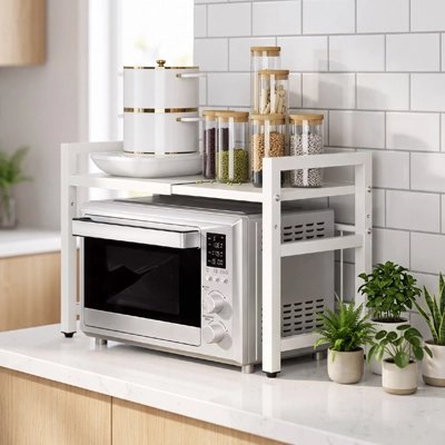 Etagere-micro-onde-un-seule-etagere-blanche