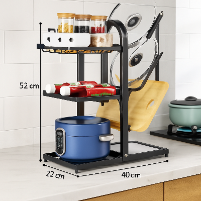 etagere pour cuisine en carbone