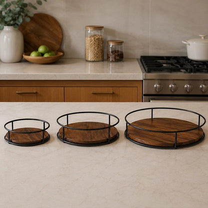 Plateau tournant​ triple dimensions