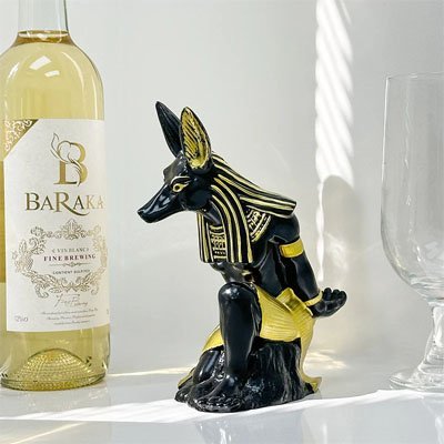 porte bouteille en bois forme animaux