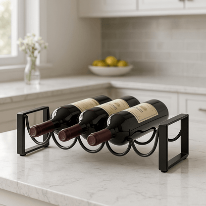 Porte bouteille de vin - superposable - Essentiels de rangement