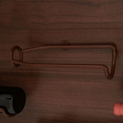 Porte bouteille mural - métal - Essentiels de rangement