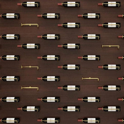 Porte bouteille mural multiple or