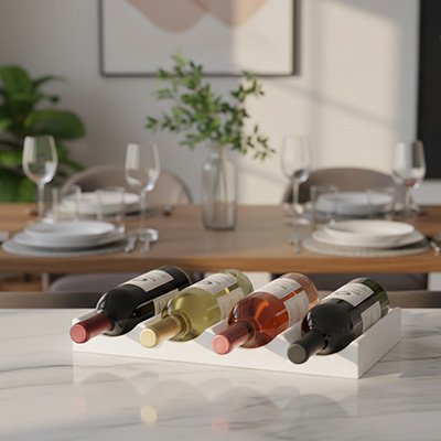 Porte bouteille quatre bouteilles 