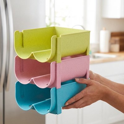 Porte bouteille superposable