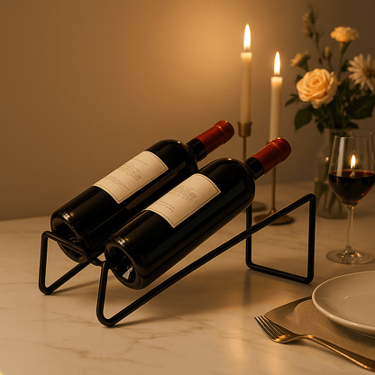 Porte bouteille vin - Essentiels de rangement