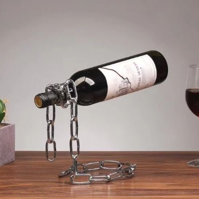porte bouteille vin flottant