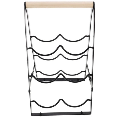 Porte bouteille vin - Pliante - Essentiels de rangement