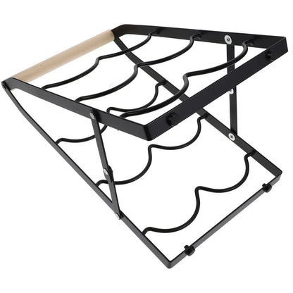 Porte bouteille vin - Pliante - Essentiels de rangement