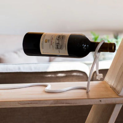 Porte bouteille vin  sur comptoir