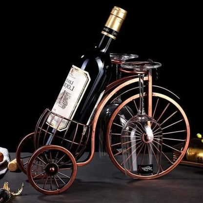 Porte bouteille vin - Tricycle - Essentiels de rangement