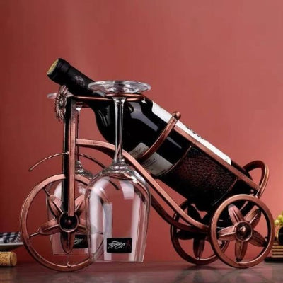 Porte bouteille vin  Tricycle trois roues