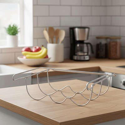 Porte bouteilles metal 