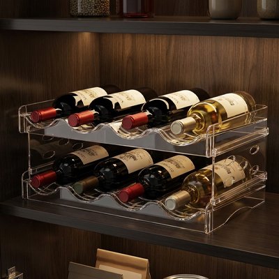 Porte bouteilles plastique Crystal 