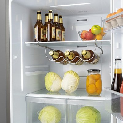 Porte bouteilles suspendu frigo
